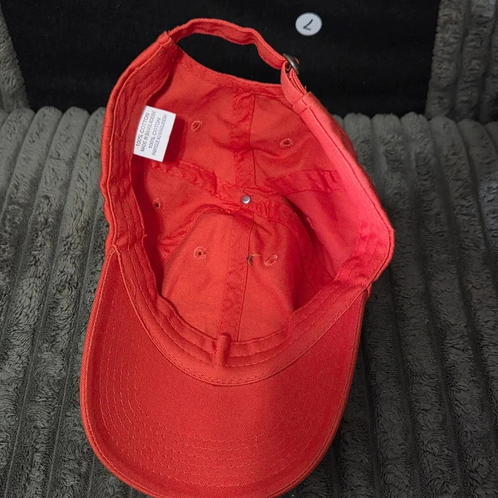Mack Trucks Logo Baseball Cap Orange Cotton king of the hill Dale gribble.